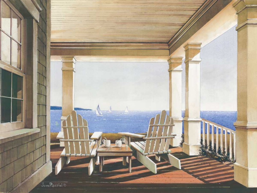 Art Print: Veranda View