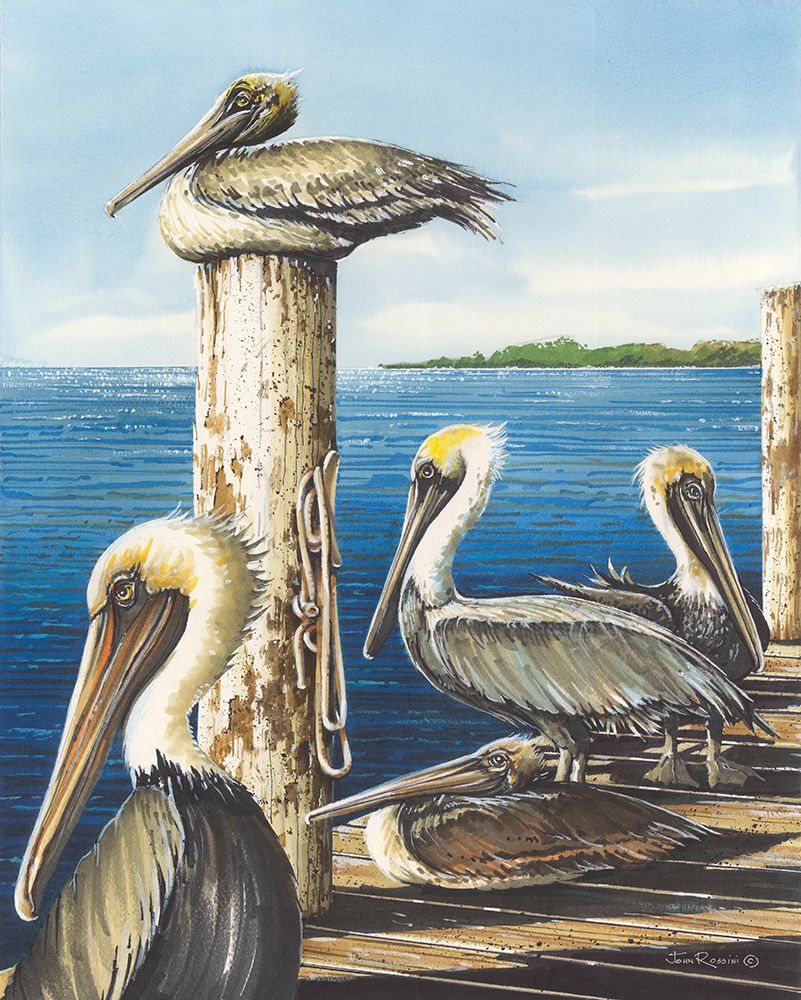 Art Print: The Lunch Crowd