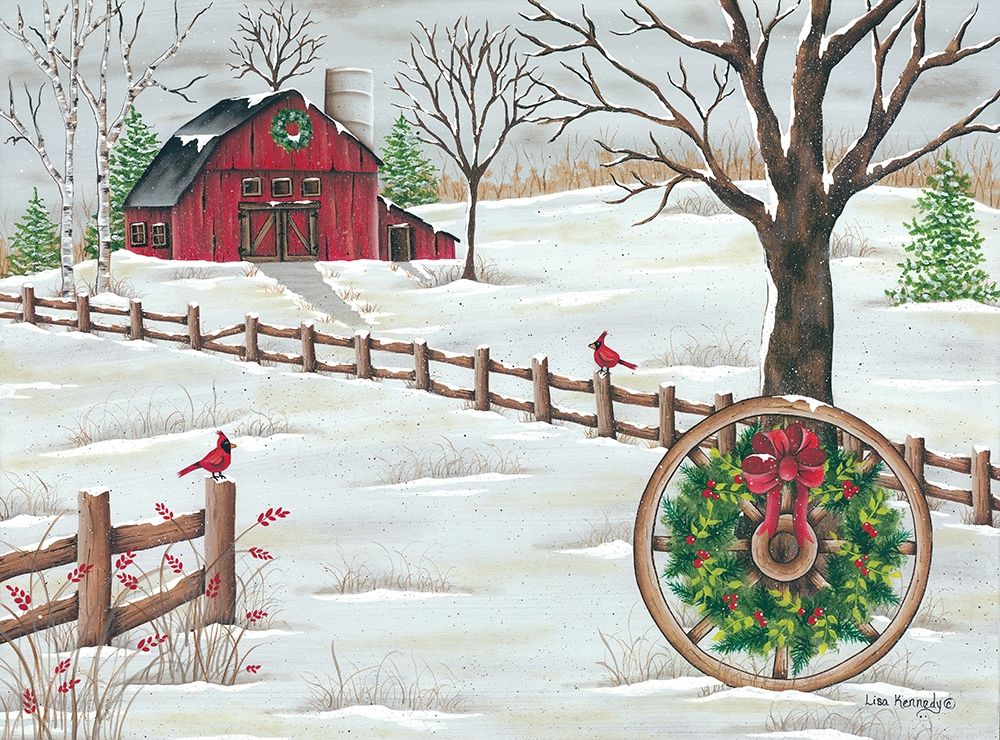 Wall Art Painting id:263493, Name: Wagon Wheel, Artist: Kennedy, Lisa