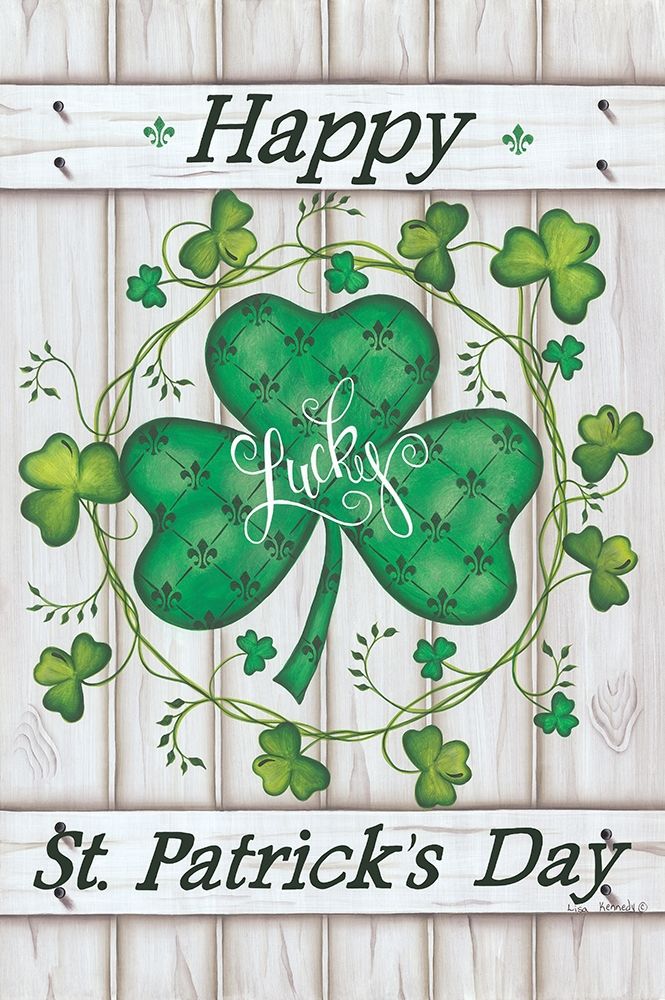 Wall Art Painting id:424808, Name: St. Patricks Day, Artist: Kennedy, Lisa