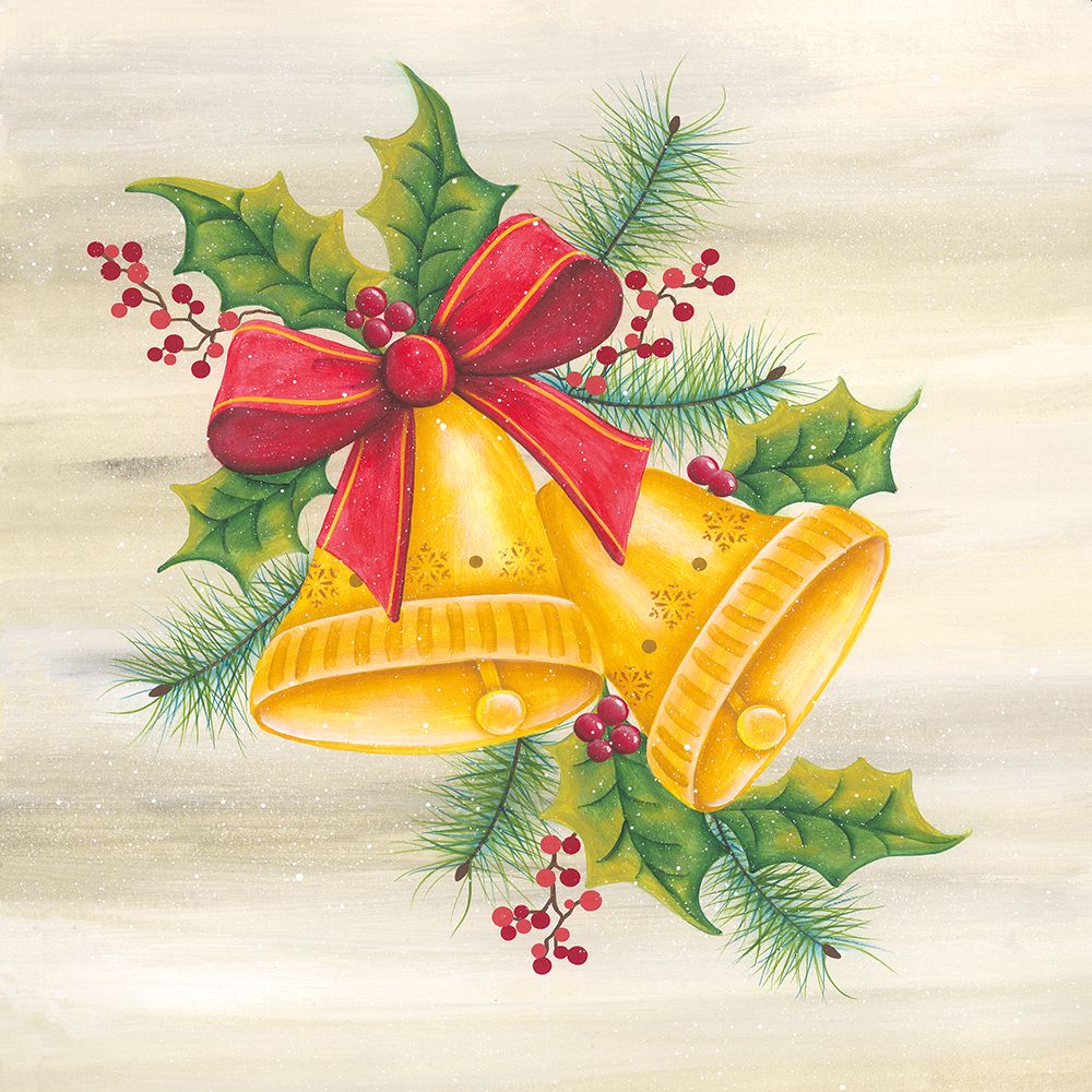 Wall Art Painting id:754011, Name: Christmas Bells, Artist: Kennedy, Lisa