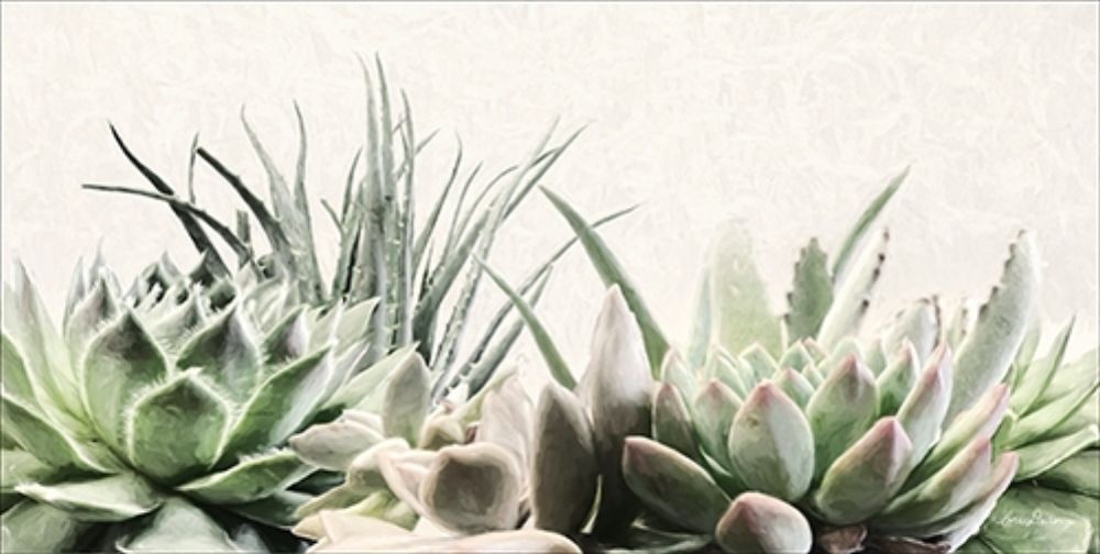 Art Print: Soft Succulents II