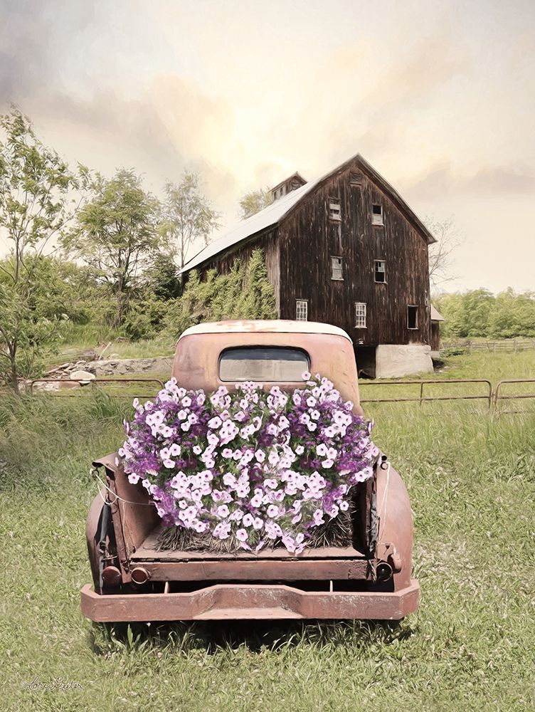 Wall art: Petunia Truck, by Deiter, Lori