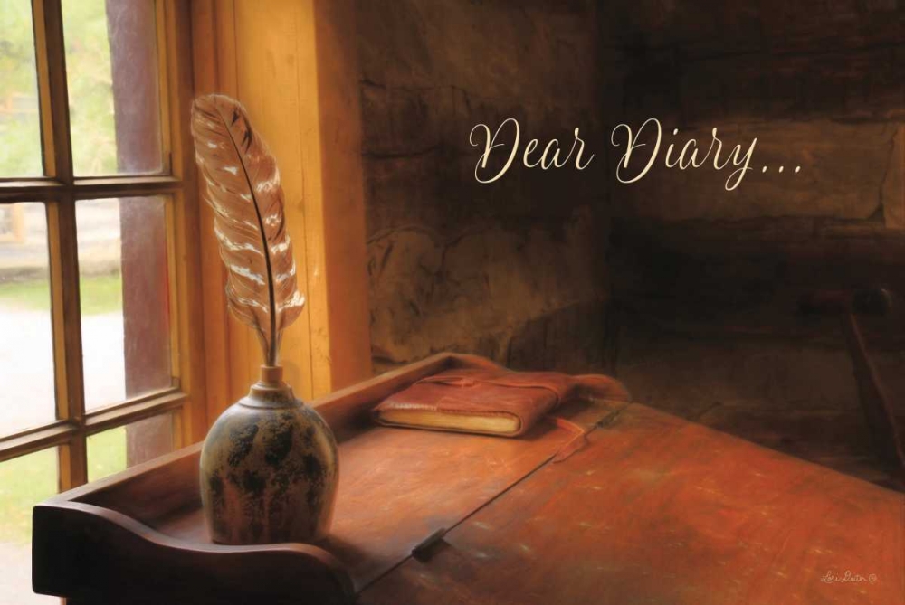 Wall Art Painting id:124585, Name: Dear Diary, Artist: Deiter, Lori