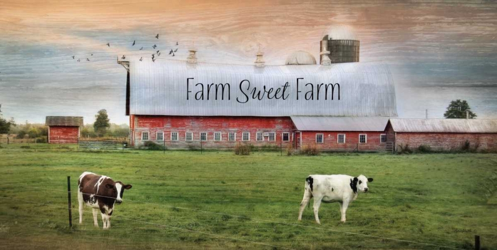 Wall Art Painting id:142833, Name: Farm Sweet Farm, Artist: Deiter, Lori
