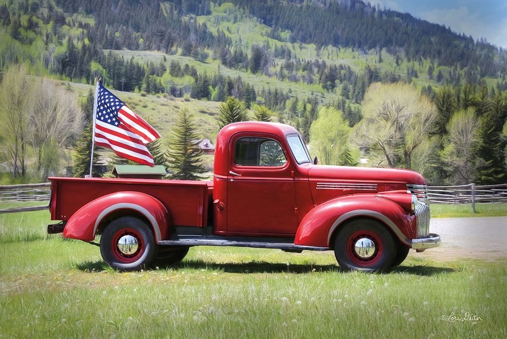 Wall Art Painting id:424695, Name: American Made I, Artist: Deiter, Lori