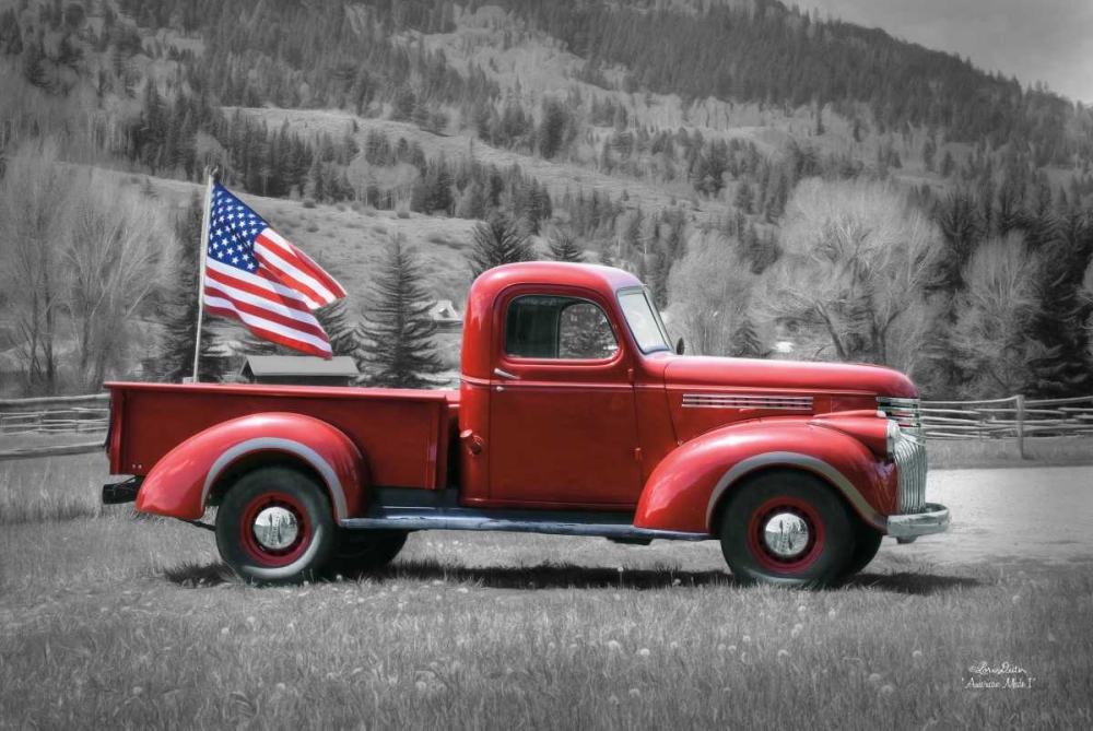 Wall Art Painting id:142842, Name: American Made I, Artist: Deiter, Lori