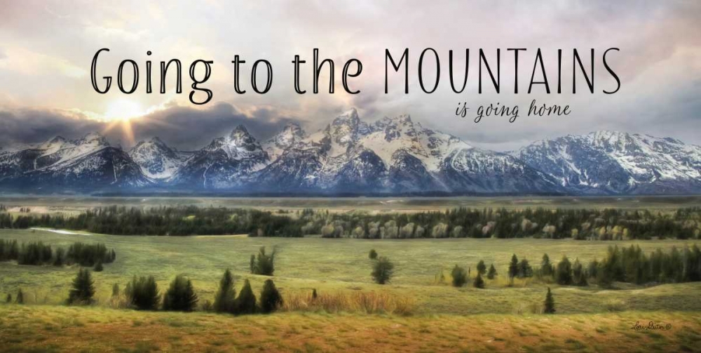 Wall Art Painting id:169785, Name: Going to the Mountains is Going Home, Artist: Deiter, Lori