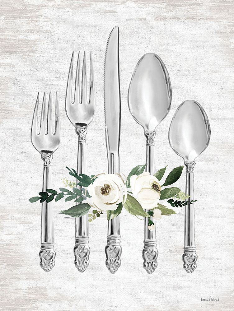 Wall Art Painting id:435305, Name: Ready to Dine, Artist: lettered And lined