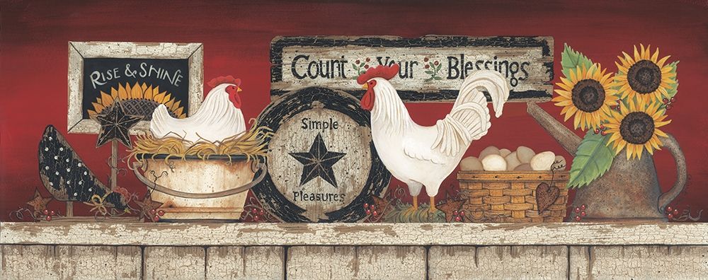Wall Art Painting id:407548, Name: Rise and Shine, Artist: Spivey, Linda