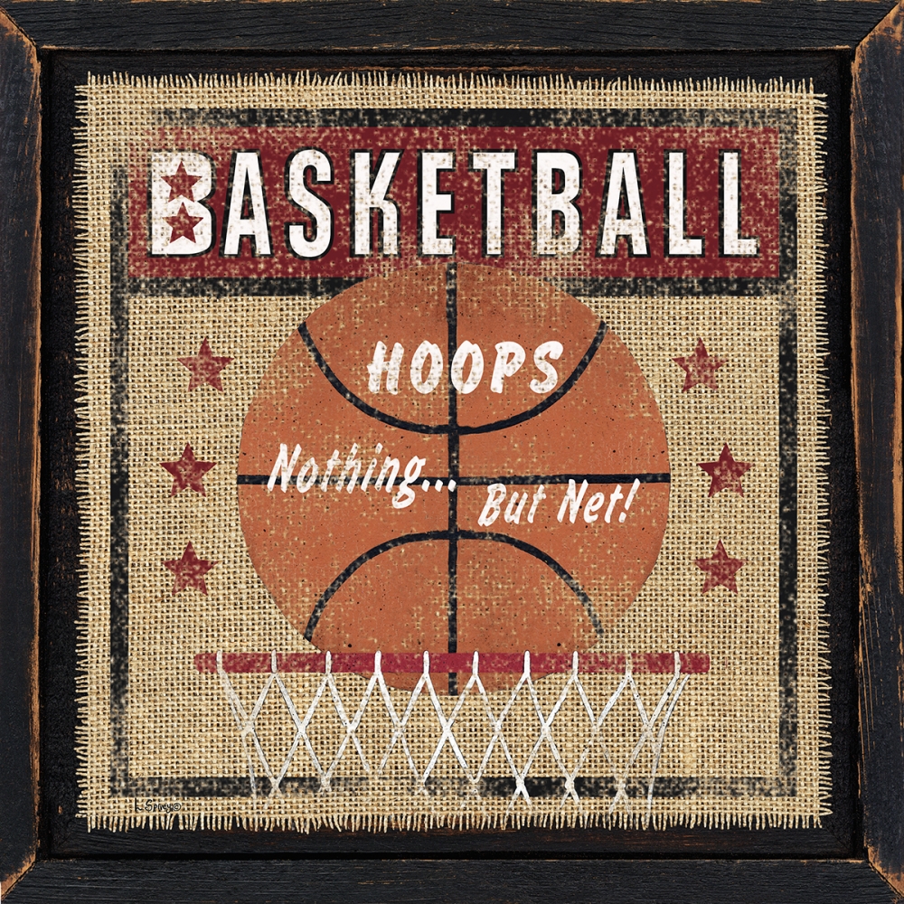 Wall Art Painting id:99797, Name: Basketball, Artist: Spivey, Linda