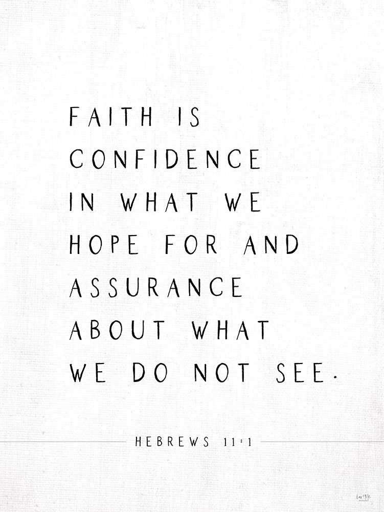 Wall Art Painting id:352963, Name: Faith is Confidence, Artist: Lux + Me Designs