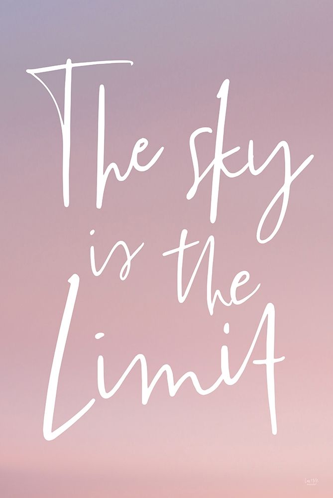 Wall Art Painting id:363996, Name: The Sky is the Limit, Artist: Lux + Me Designs