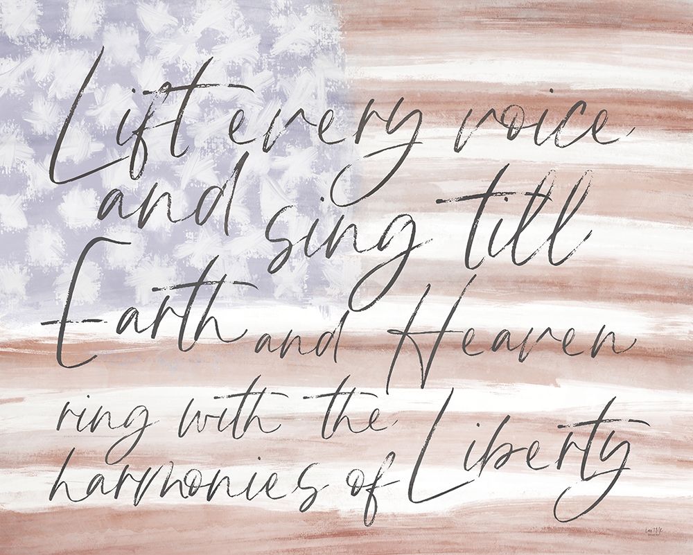 Wall Art Painting id:363989, Name: Lift Every Voice, Artist: Lux + Me Designs