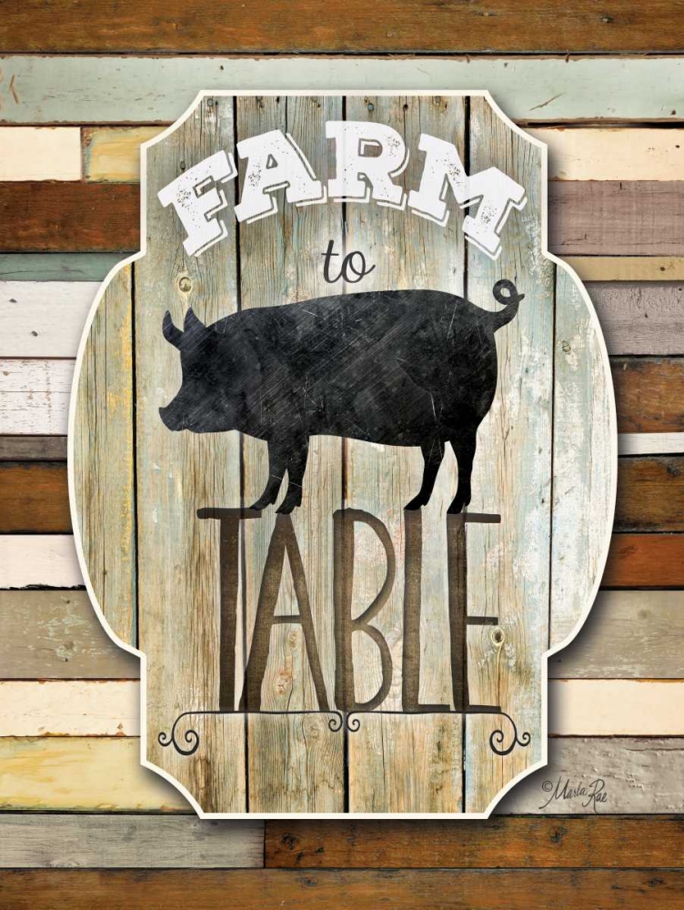 Wall Art Painting id:95845, Name: Farm to Table, Artist: Rae, Marla