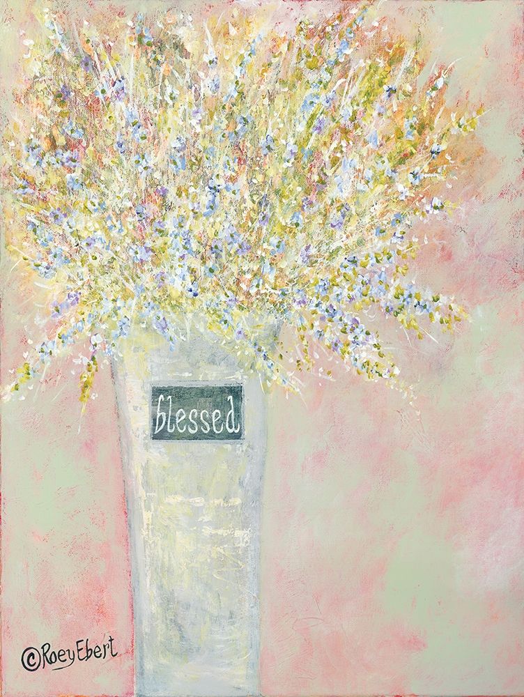 Wall Art Painting id:226382, Name: Blessed, Artist: Ebert, Roey