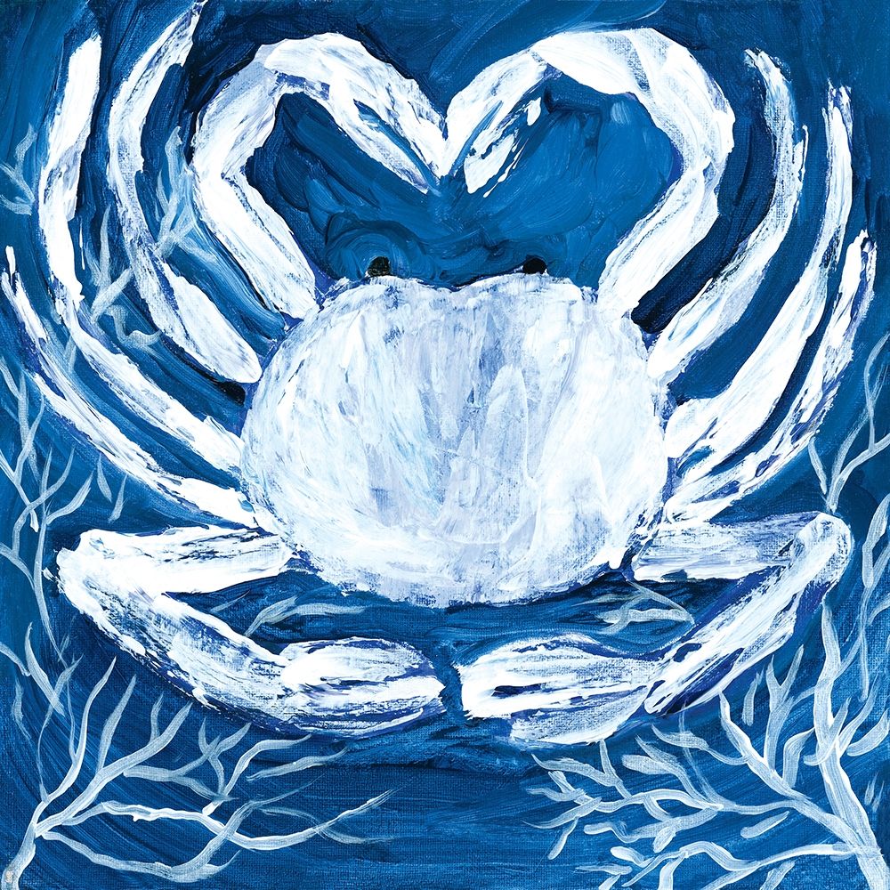 Wall Art Painting id:263549, Name: Midnight Ghost Crab, Artist: Ebert, Roey