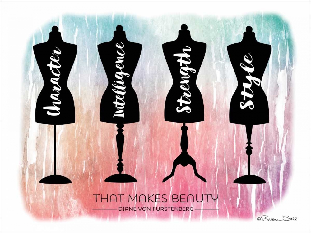 Wall Art Painting id:124543, Name: Beauty Is …, Artist: Ball, Susan