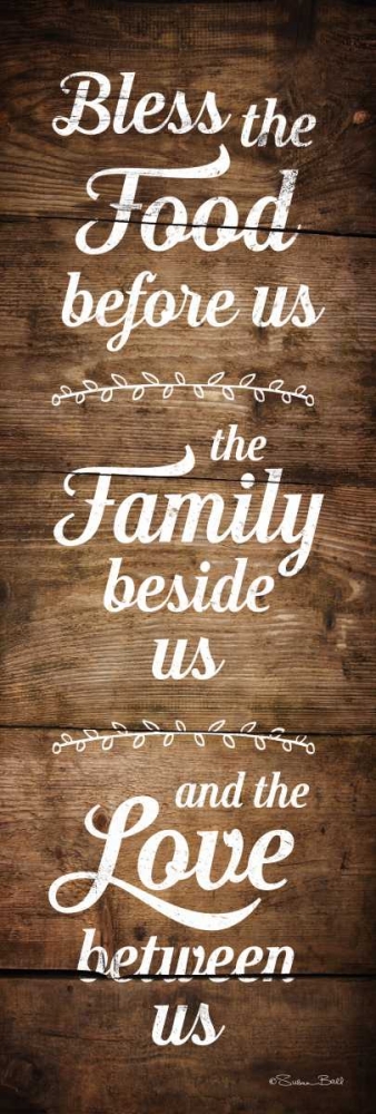 Wall Art Painting id:142798, Name: Bless the Food Before Us, Artist: Ball, Susan