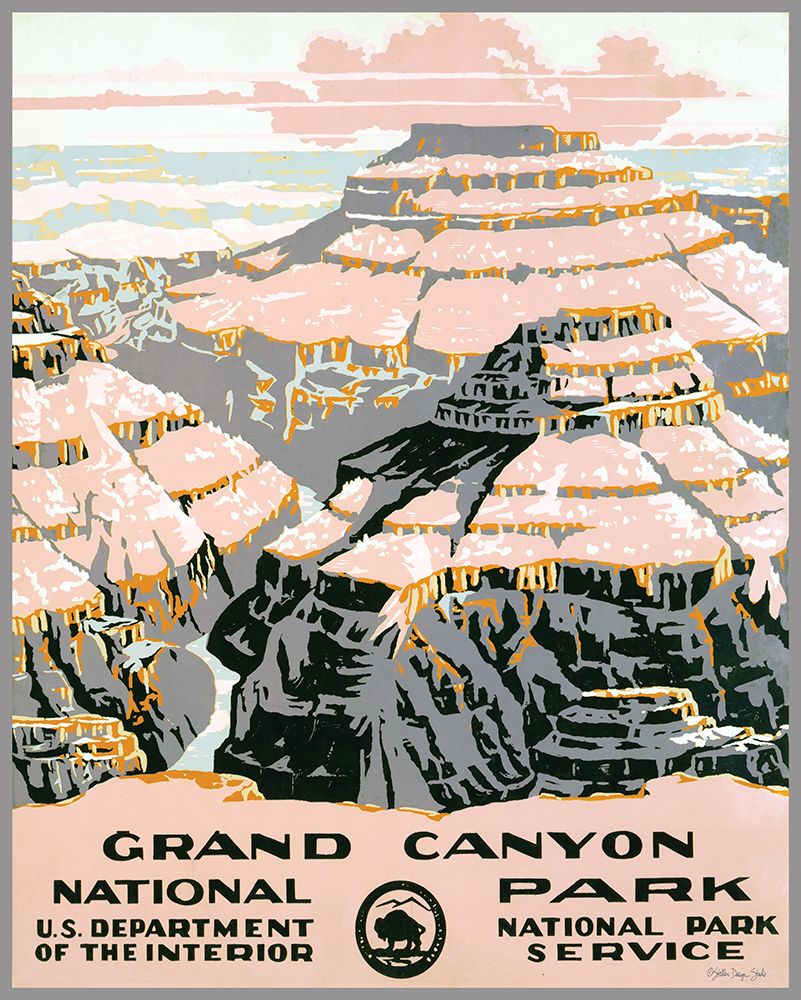Wall Art Painting id:447413, Name: Grand Canyon, Artist: Stellar Design Studio