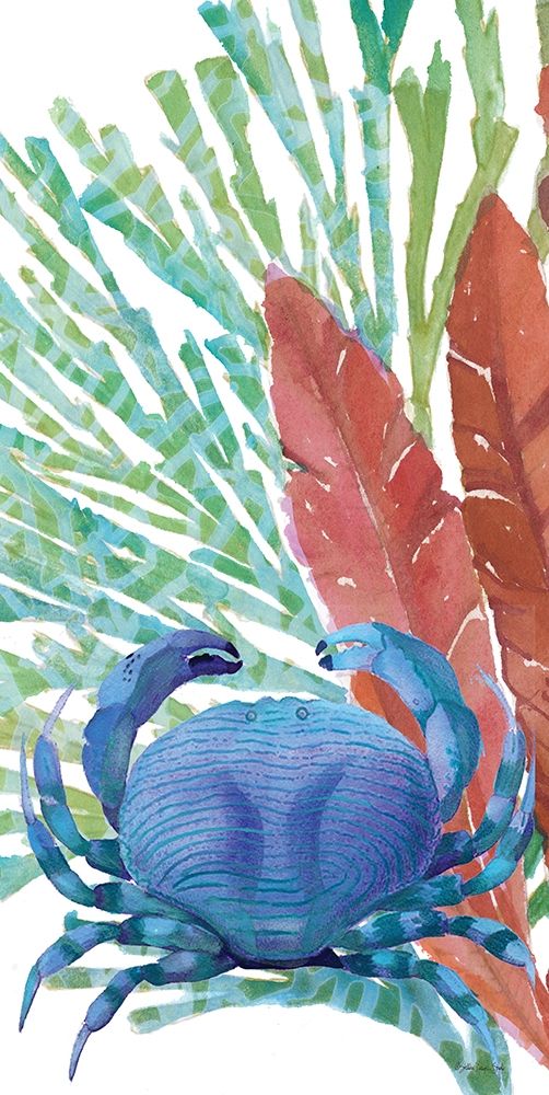 Wall Art Painting id:309061, Name: Ocean Garden Medley 1, Artist: Stellar Design Studio