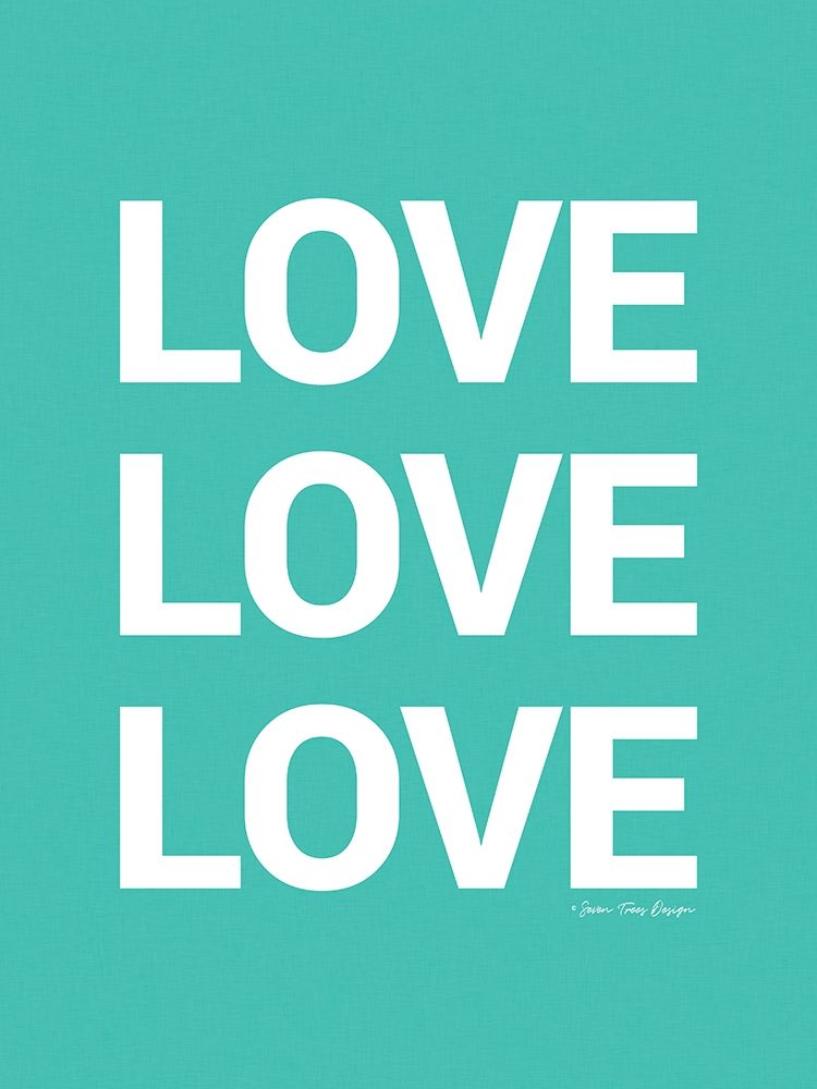 Art Print: Love, Love, Love