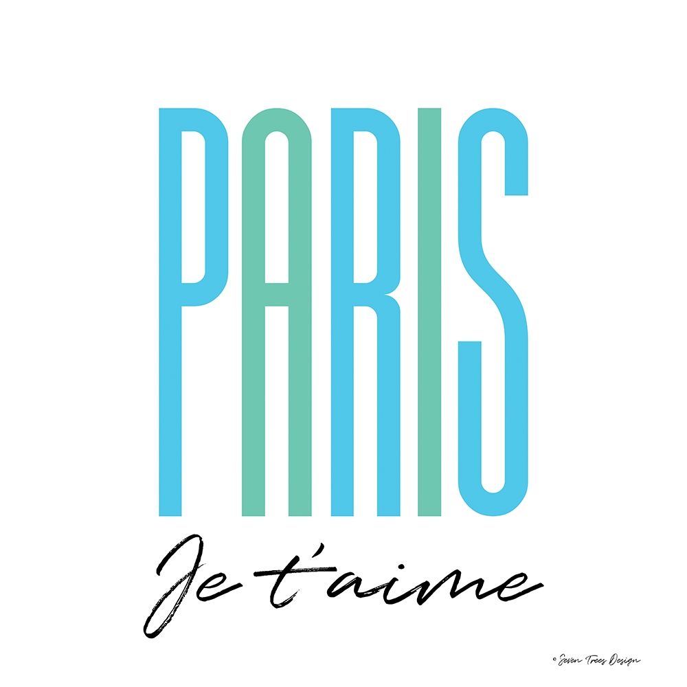 Art Print: Paris Je Taime