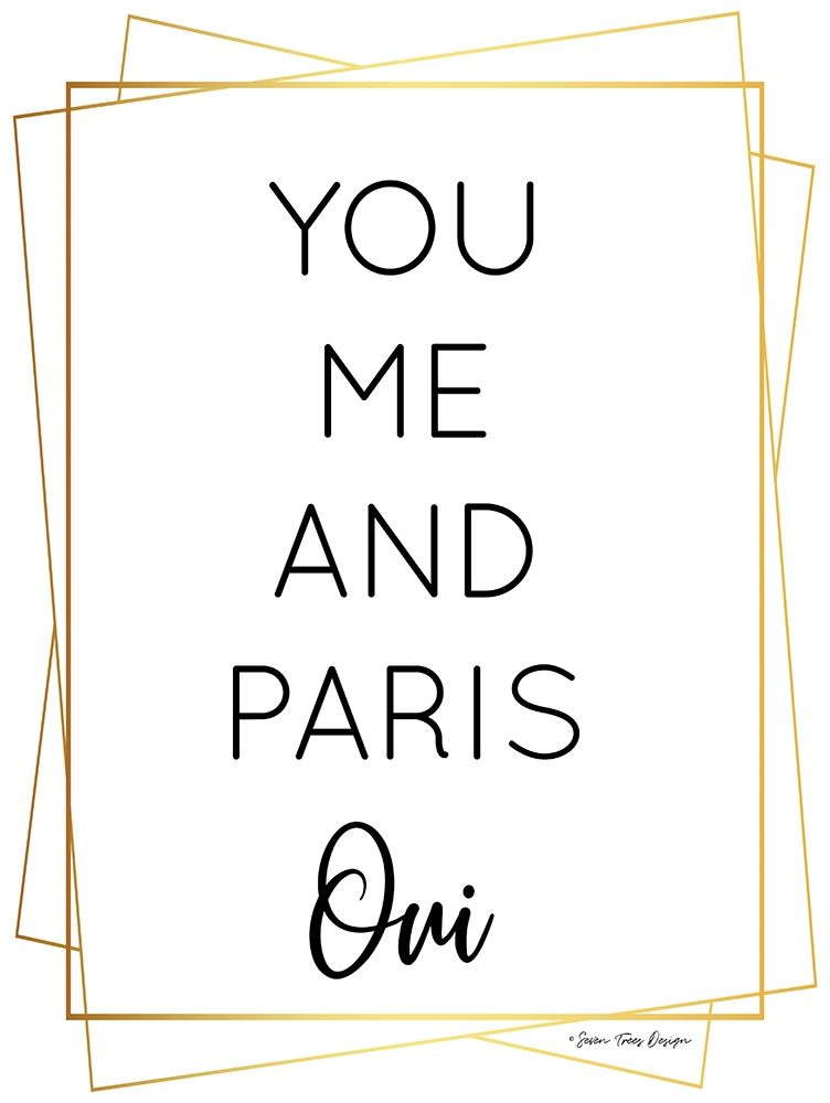 Art Print: You Me and Paris