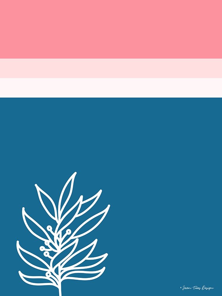 Art Print: The Plant and the Lines II