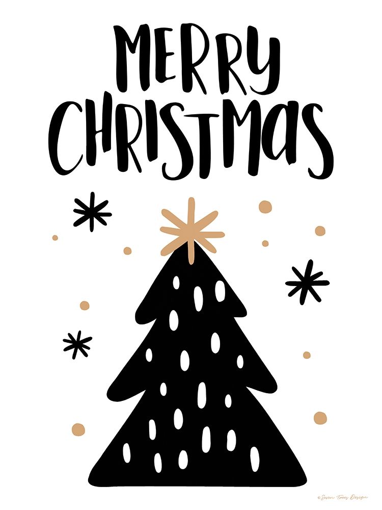 Art Print: Merry Christmas Tree