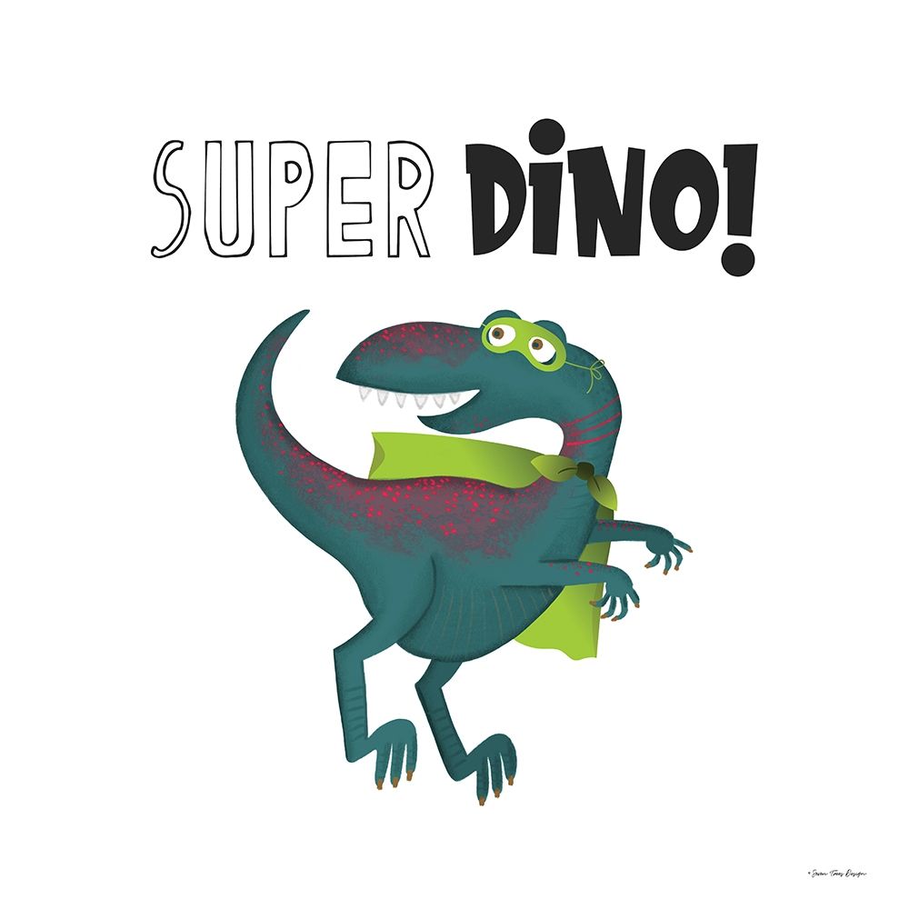 Art Print: Super Dino