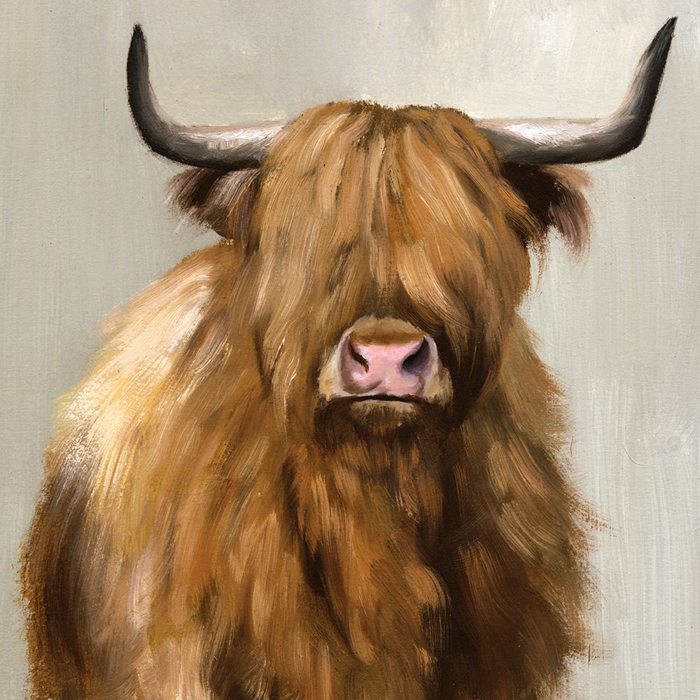 Wall Art Painting id:634915, Name: Harry the Highland, Artist: White Ladder