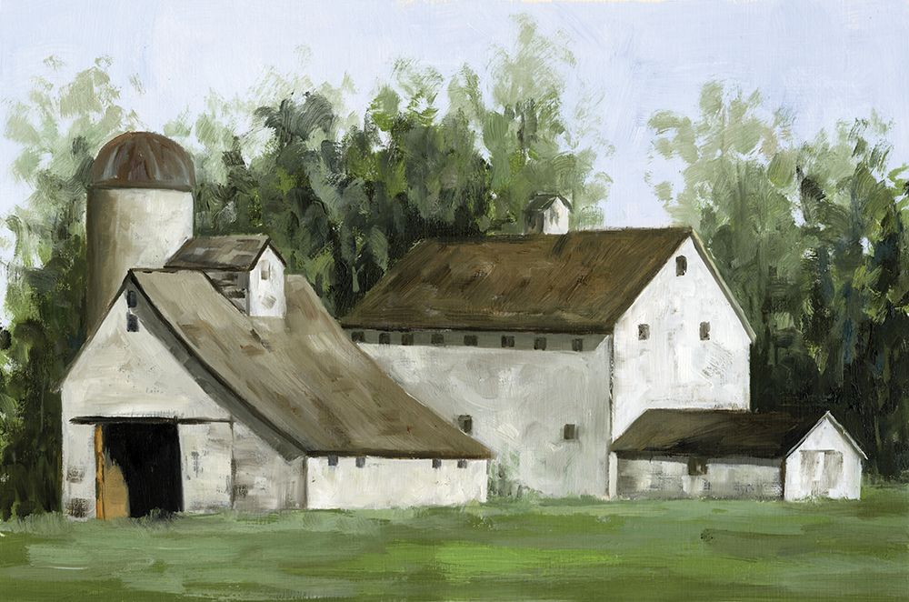 Wall Art Painting id:716359, Name: Country Barn, Artist: White Ladder