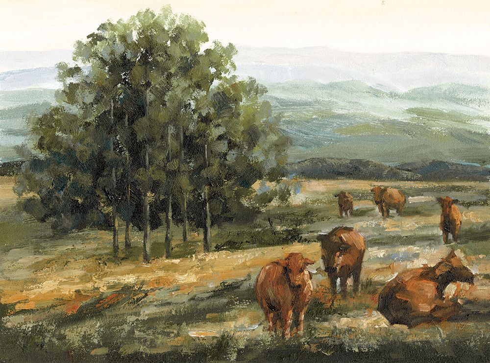 Wall Art Painting id:716369, Name: Rolling Hills, Artist: White Ladder