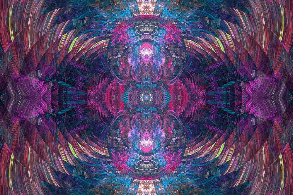 Art Print: Symmetrical abstract