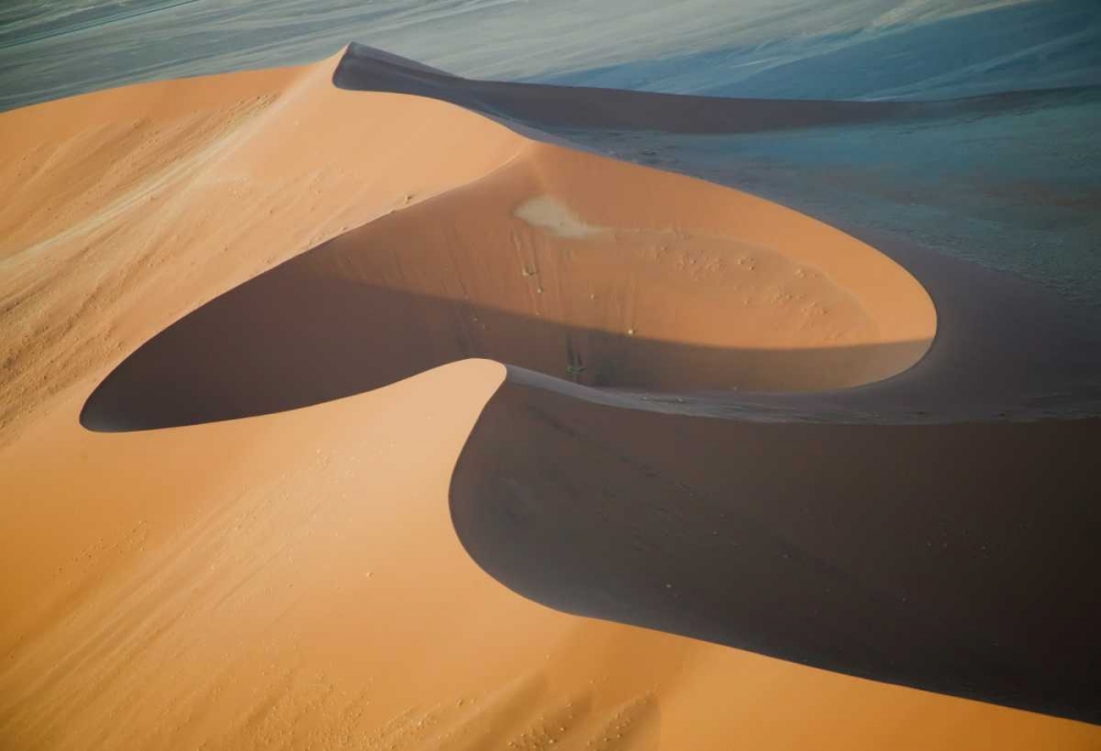 Art Print: Namibia, Soussevlei, Great Red Sand Dunes aerial