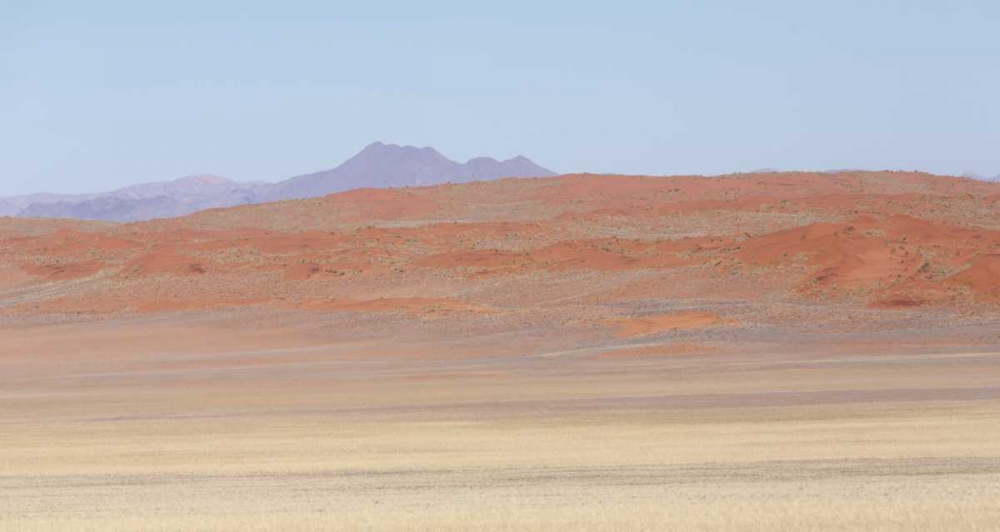 Art Print: Namibia, Namib Desert Orange desert landscape