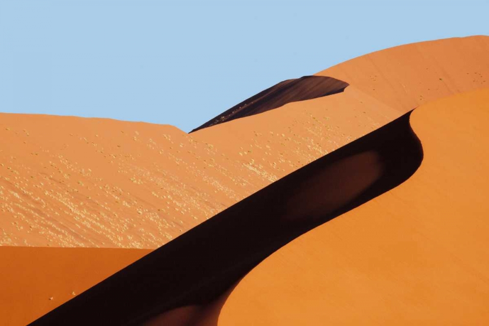 Art Print: Namibia, Namib-Naukluft Park Sand dune abstract