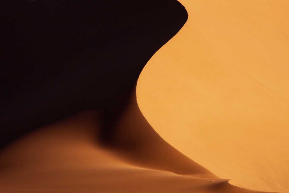 Art Print: Namibia, Namib-Naukluft Park Sand dune abstract