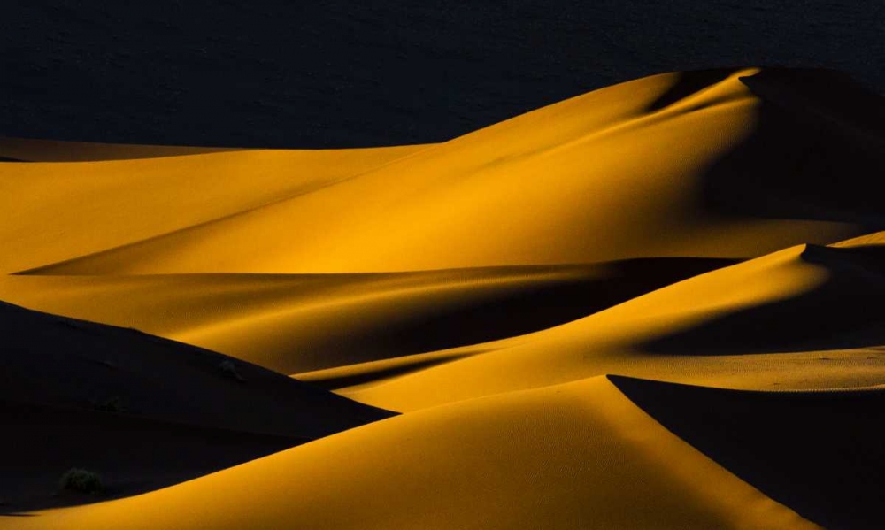 Art Print: Namibia, Namib-Naukluft NP Abstract of sand dune