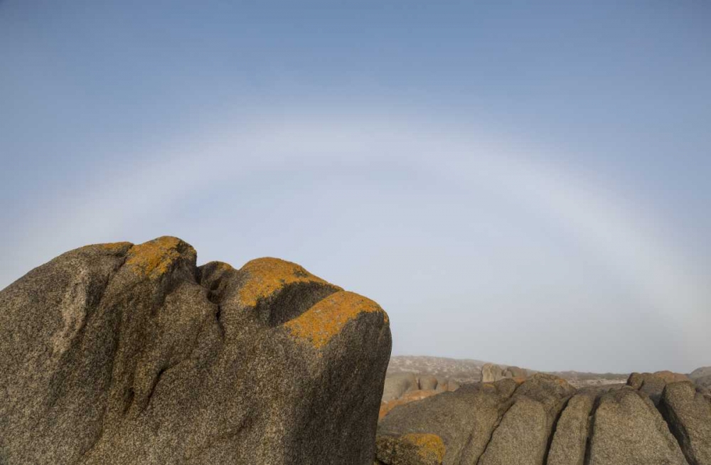 Art Print: South Boulderbaai Rock resembles Human head