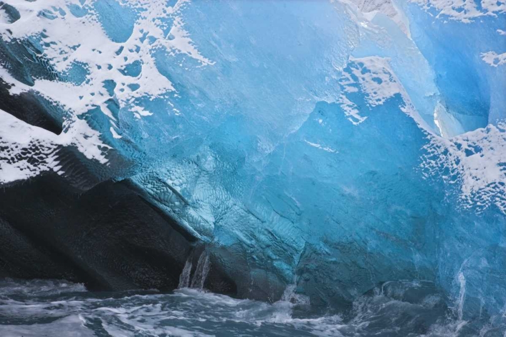 Wall Art Painting id:132390, Name: South Georgia Island, Iris Bay Herz Glacier, Artist: Paulson, Don