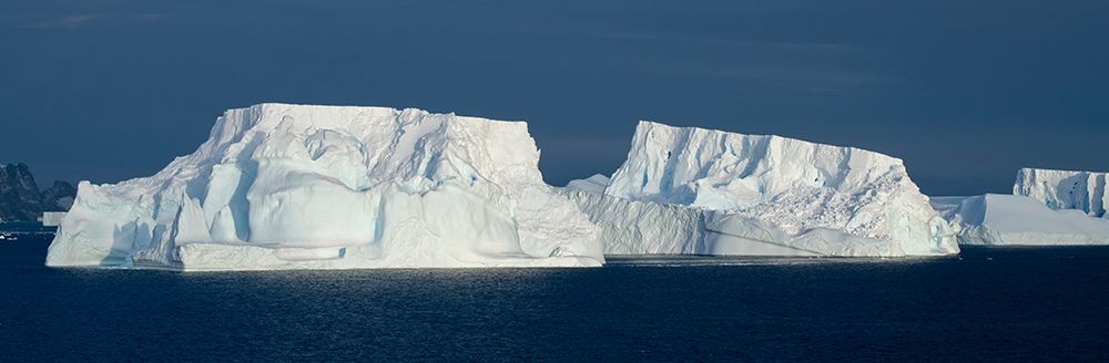 Art Print: Antarctica-Southern Ocean-South Orkney Islands-Coronation Island-Iceberg Bay.