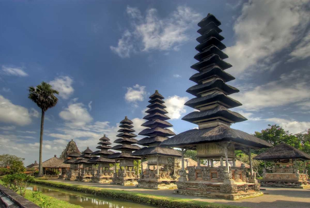Wall art: Indonesia, Bali, Mengwi Pura Taman Ayun temple, by Shimlock, Jones