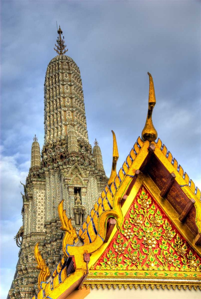 Art Print: Thailand, Bangkok, Wat Arun Buddhist temple