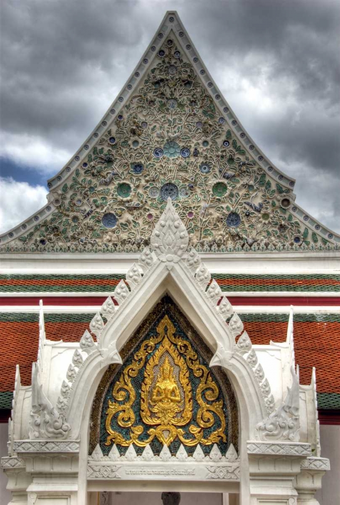 Art Print: Thailand, Bangkok, Wat Bangkungthien Kang