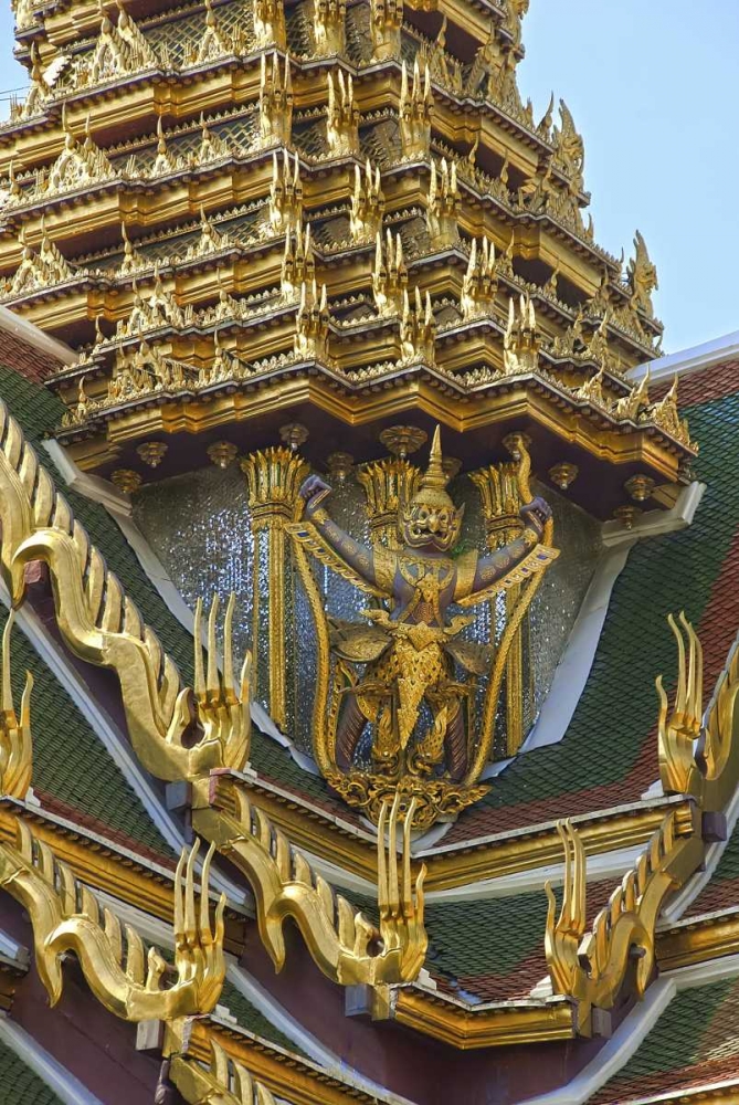 Art Print: Thailand, Bangkok Exterior view of Royal Palace