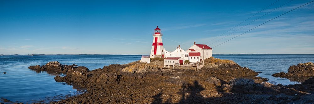 Art Print: Canada-New Brunswick-Campobello Island-Head Harbour Lightstation lighthouse