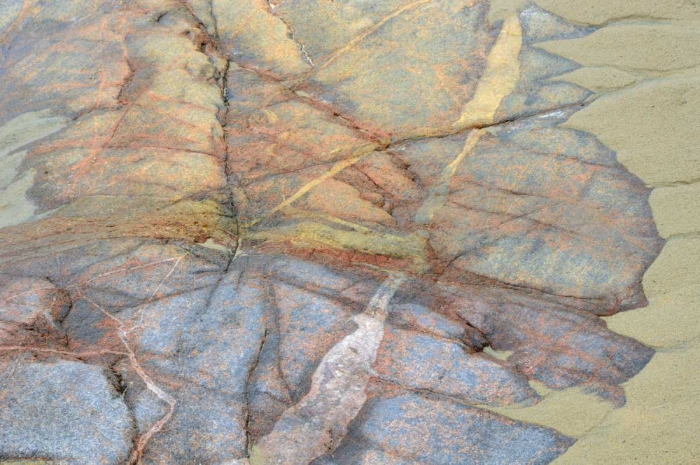 Art Print: Canada, Ontario Sand and rock in Neys PP