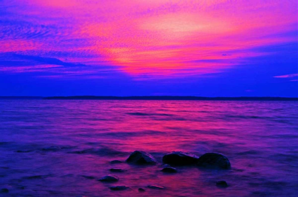 Wall art: Canada, Ontario, Sunrise on Parry Sound, by Grandmaison, Mike